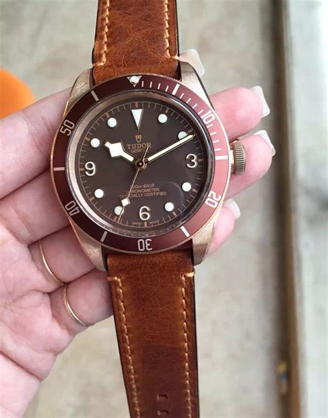 tudor blackbay bronze replica|tudor black bay monochrome.